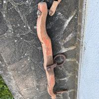 Vecchio giogo in legno