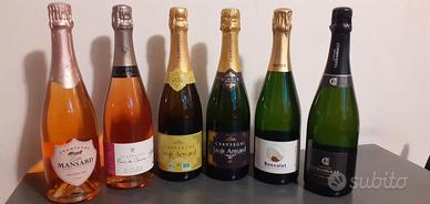 Lotto 6 champagne da assaggiare NON TRATTABILE 