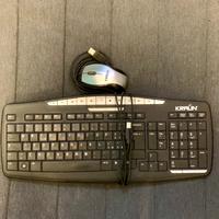 Mouse e tastiera Kraun