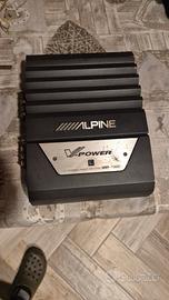 Amplificatore Alpine T220  2 canali o subwoofer
