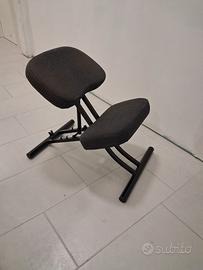 Sedia ergonomica posturale svedese regolabile