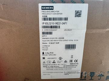 Drive inverter Siemens codice 6SL3210-1KE21-3AF1