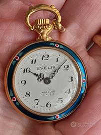 Evelix Incabloc 17 Rubis. Orologio anni 60.
