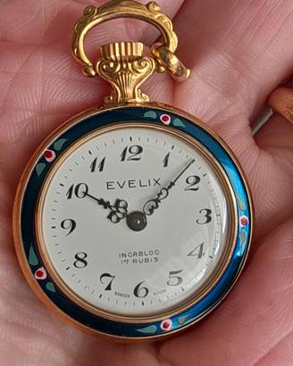 Evelix Incabloc 17 Rubis. Orologio anni 60.