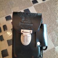 Custodia Porta Sigarette Harley Davidson Pelle