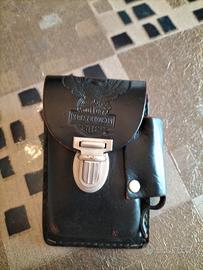 Custodia Porta Sigarette Harley Davidson Pelle