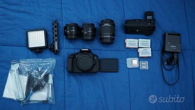 Canon 700D + ACCESSORI