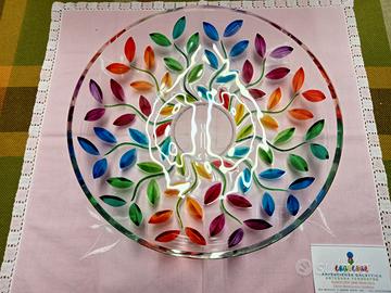 CENTROTAVOLA IN CRISTALLO "LAURUS HOME & TABLE"