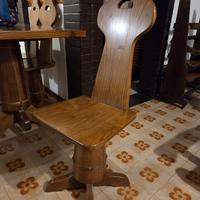 Sedie legno massello