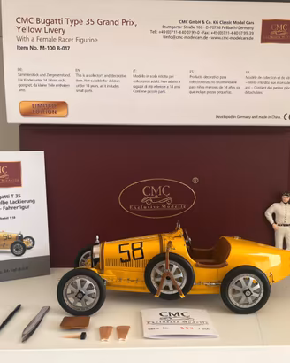 CMC 1/18 - Bugatti Type 35 gran prix