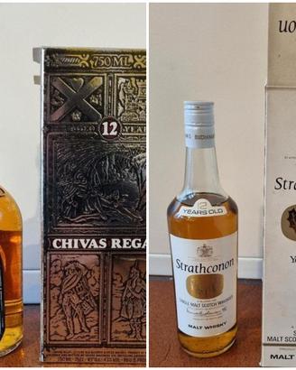 N. 2 bottiglie di WHISKY anni '90