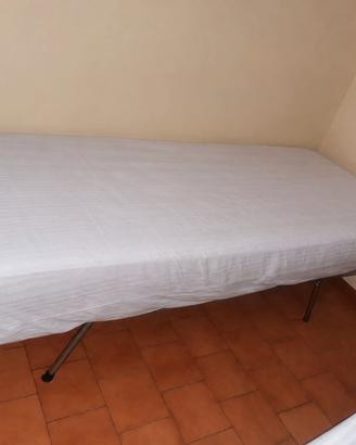 2 Reti da letto singoli pieghevole con materasso