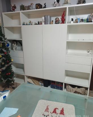 Mobile soggiorno laccato bianco