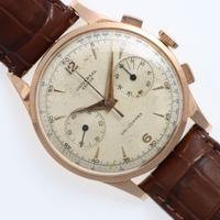 Universal Geneve Compax 37 124103 Oro Rosa