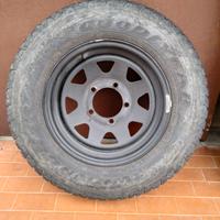 ruote jimny dotz dakar 205/75 15 goodyear wrangler