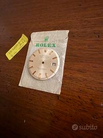 Quadrante rolex acc oro rosa vintage 1600 1601
