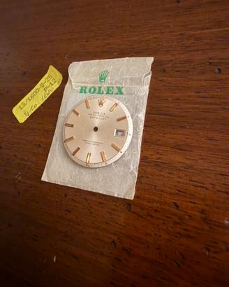 Quadrante rolex acc oro rosa vintage 1600 1601