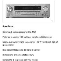 Teac Sinto amplificatore 