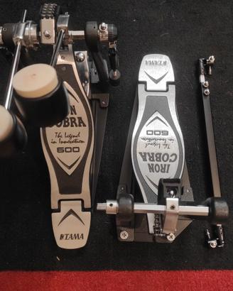 Iron cobra Tama dtw600 doppio pedale