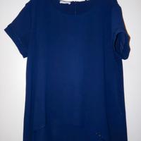 tshirt girocollo liu jo blu in vouall