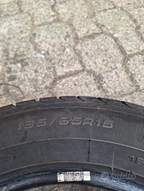DUE pneumatici Goodyear 185/65R15 SEMINUOVI RE-MO