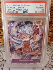 carta One piece 2023 promo PSA10 