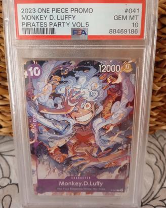 carta One piece 2023 promo PSA10 