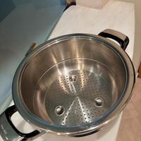 scolapasta acciaio inox