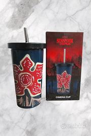 Bicchiere Stranger Things 500ml acciaio nuovo