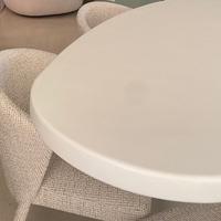 Tavolo da pranzo in micro cemento di Marlot Baus f