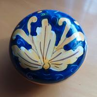 scatola ceramica vintage Anna Boria Caltagirone 