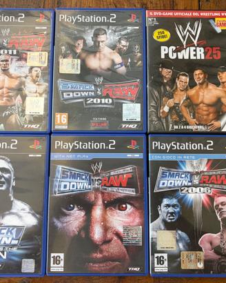 Giochi ps2 originali wwe