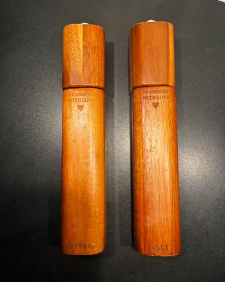 Macina pepe e sale in legno