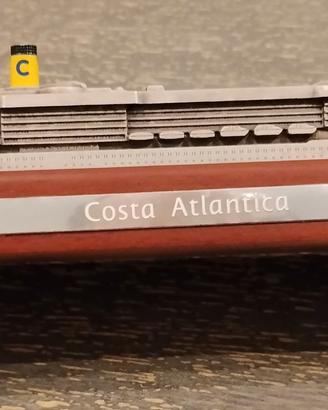COSTA CROCIERE ATLANTICA MODELLINO NAVE METALLO 