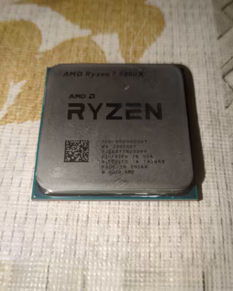 bundle MB Asus TUF, AMD Ryzen 7 5800x, ram 32 GB