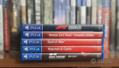 Set 5 giochi ps4/ps5