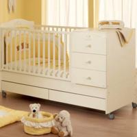 lettino culla con fasciatoio