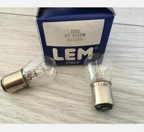 10 lampadina  Lambretta BAY15D