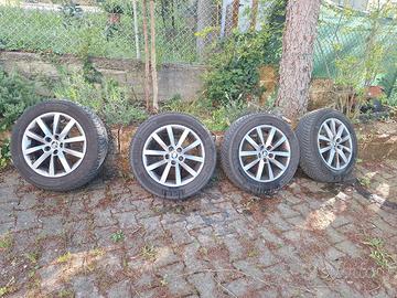 Cerchi in lega Skoda 16" + gomme 4 stagioni