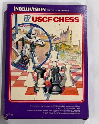 gioco uscf chess intellivision mattel electronics