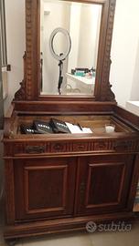 Mobile Specchiera Antico con marmo originale