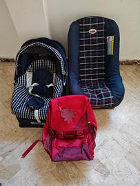 seggiolino auto ed ovetto