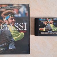 Agassi gioco ORIGINALE Tennis Sega Mega Drive 2