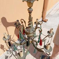 lampadario vintage anni 30/40