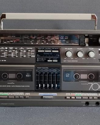 Radione Boombox vintage Sharp GF-700H (1984)