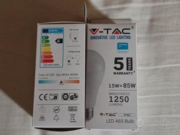 Lampadina led samsung vtac 100w nuova