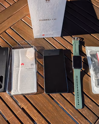 Huawei P30 + accessori 