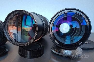 ZOOM Tamron 35-135 e 80-200 con innesti ADAPTALL 2