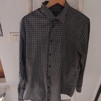 camicia a quadretti slim 