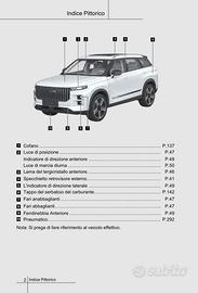 Manuale rilegato jaecoo 7 SHS PHEV